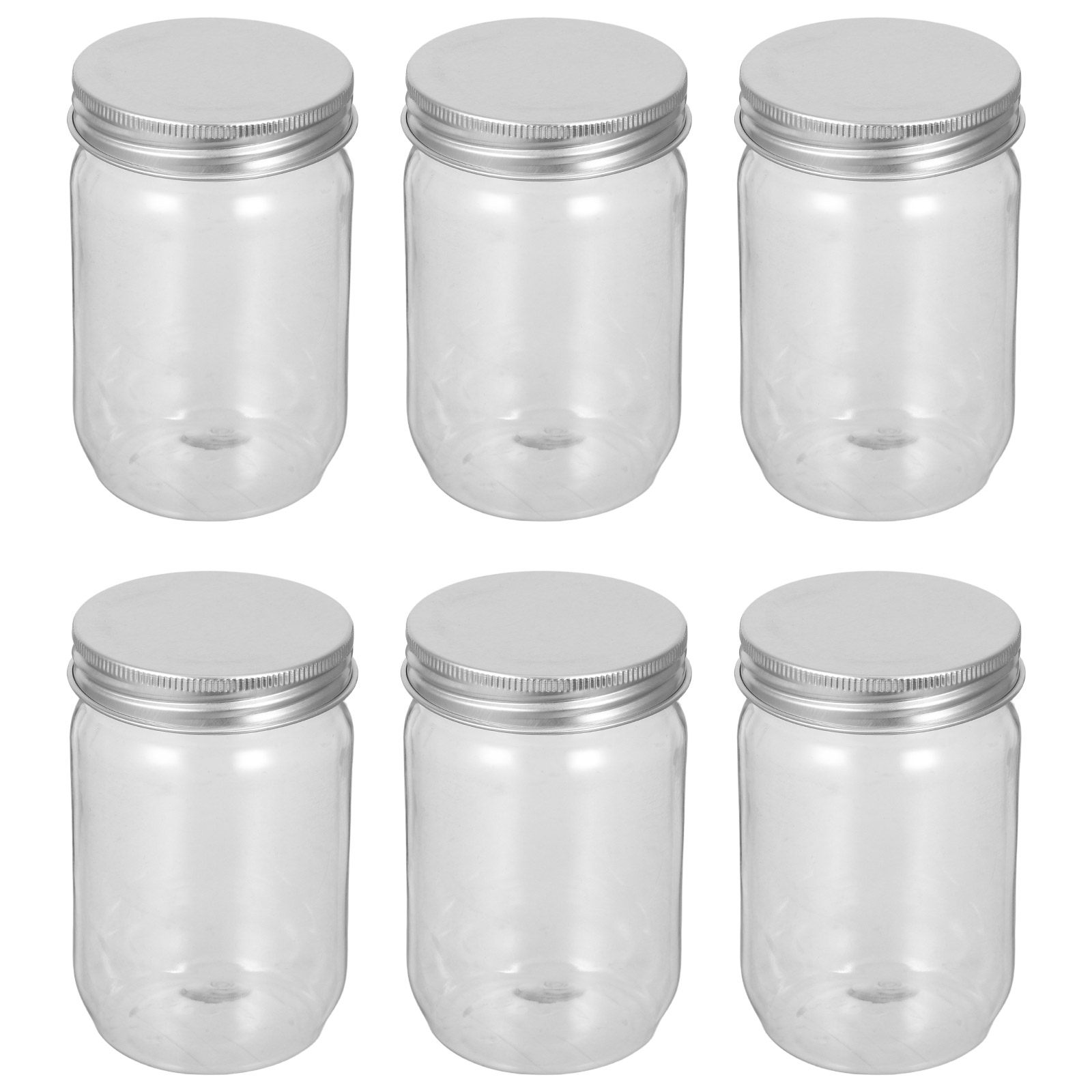 6 Frascos de Plástico Transpar - Food Storage Jars Plastic reseña y precio