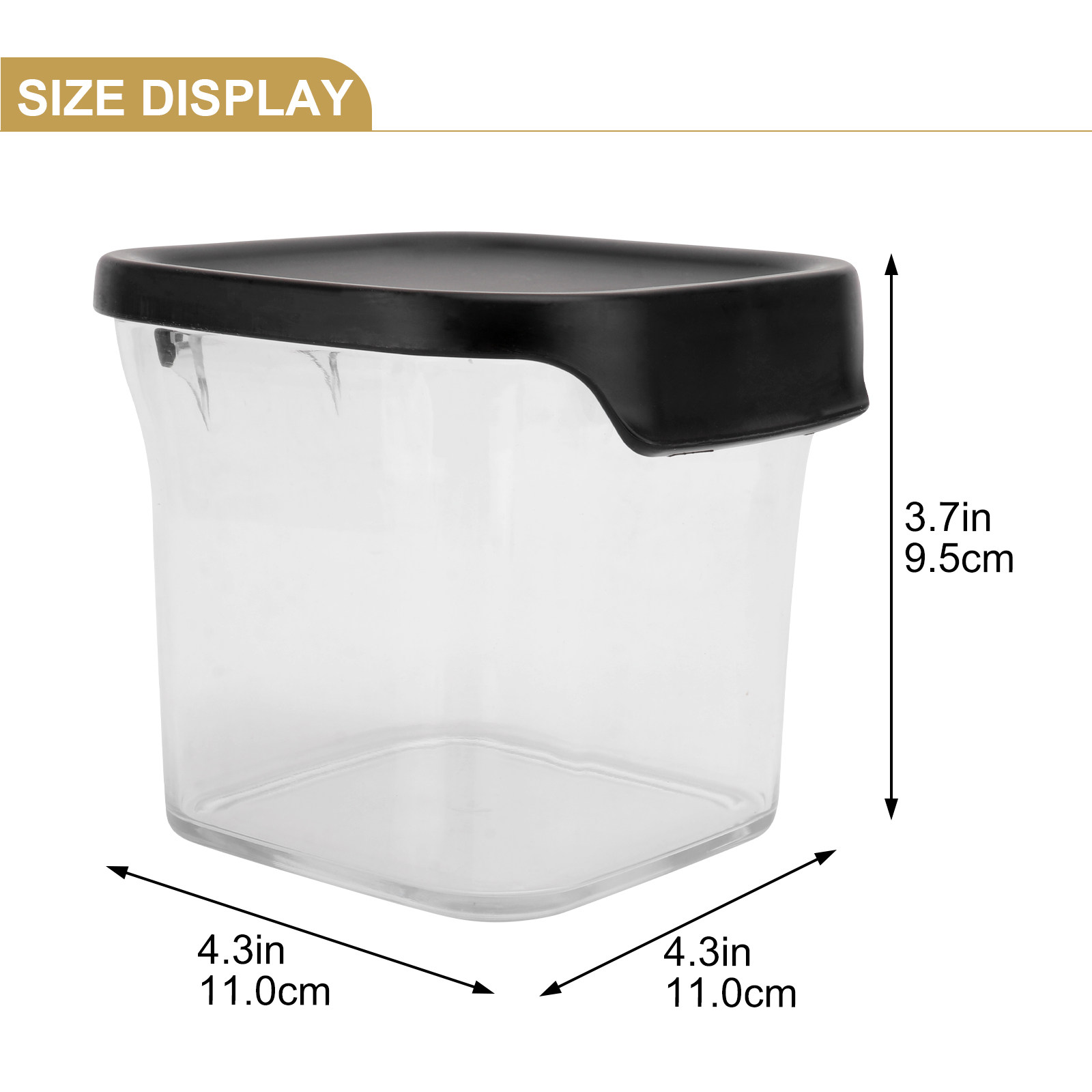 Frasco de Almacenamiento Hermé - Food Storage Jars Plastic reseña y precio