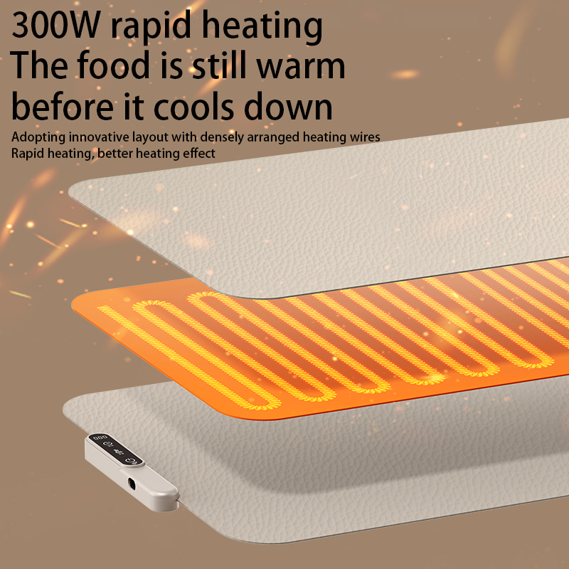 Placa calefactora eléctrica in - Portable Food Warmer reseña y precio