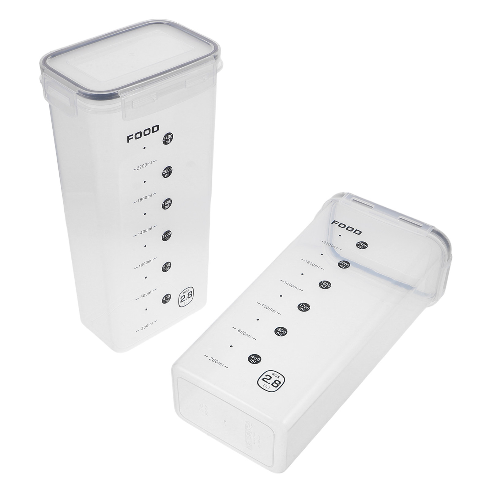 Contenedores de almacenamiento - Food Storage Jars Plastic reseña y precio