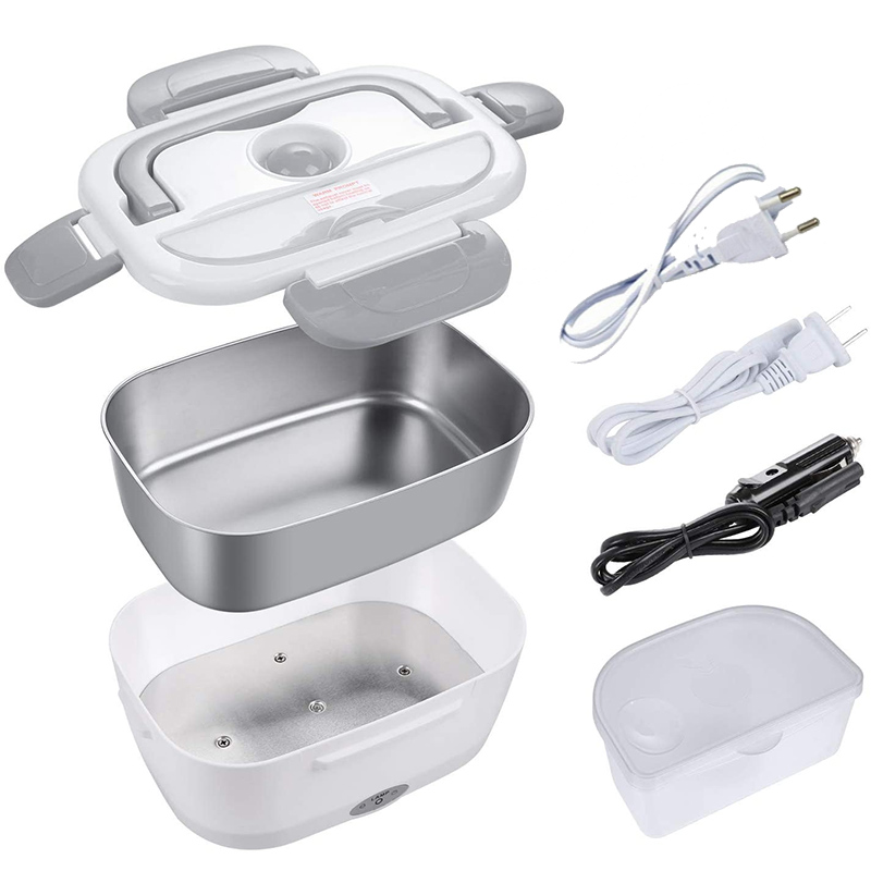 Fiambrera con calefacción eléc - Portable Food Warmer reseña y precio